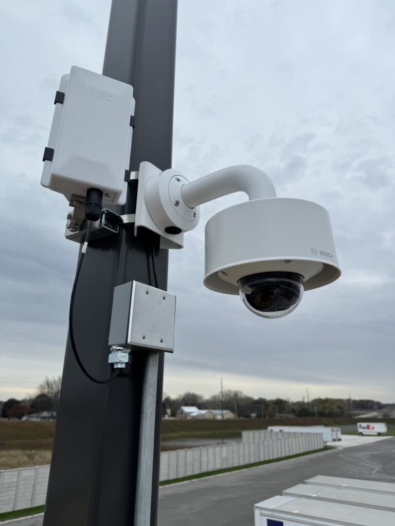 camera on the pole